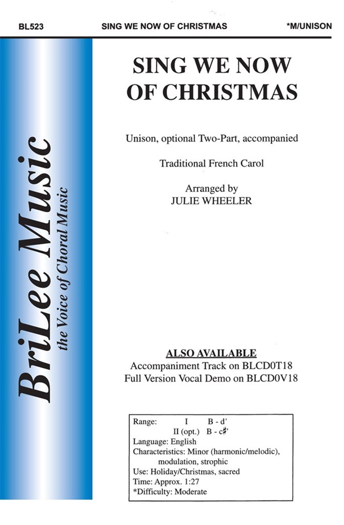 Sing We Now Of Christmas